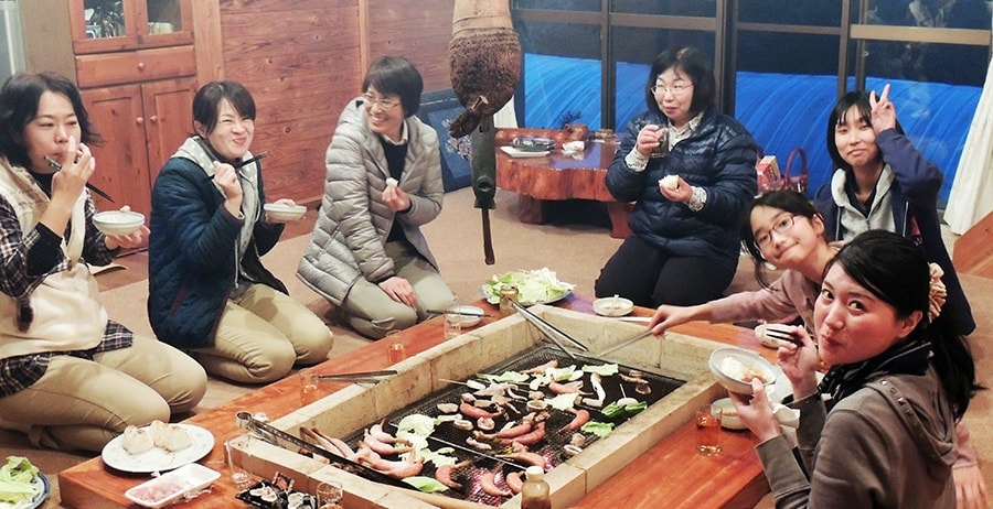 屋久島ゆたか農園にある山小屋です